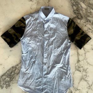 DIOR cool button shirt